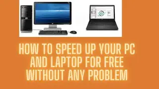 how to speed up your pc for free advanced 2021
