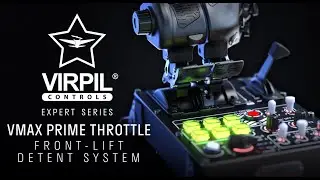 VPC VMAX Prime Throttle - Front-Lift Detent System | VIRPIL Controls