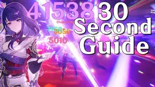 30 Second Guide To Raiden Shogun (Genshin Impact)