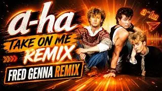 A ha - Take On Me Remix 2024 2024 (Fred Genna Remix) 4K Intelligence Artificielle Dance Music