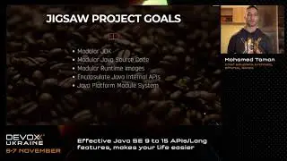 Devoxx Ukraine 2020.Effective JavaSE9 to 15APIs/Lang features, makes your life easier. Mohamed Taman
