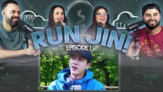 BTS "RUN JIN Episode 1" - We could watch Jin all day 😂 | Couples React