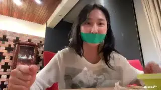 korean girl tape gagged