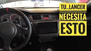 Modificando el interior del Lancer EVO para hacerlo más moderno!