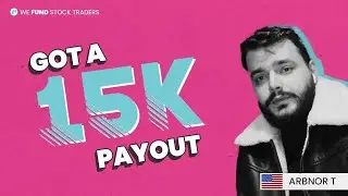 Got a $15K payout - Trade The Pool $260K funded trader Arbnor T.