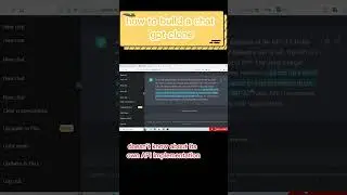 Create an AI Chat Bot in Minutes with ChatGPT API 😮😮