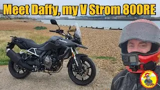 Meet Daffy my Suzuki V Strom 800RE & an AWESOME few days...
