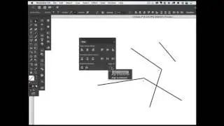 How to Align Various Line Points Using the Alignment Tools in Adobe Illustrator CC