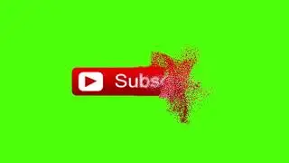 YouTube Subscription  Green Screen Effect plus Sound Effects (no copyright