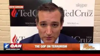 Ted Cruz with Sarah Palin on OAN