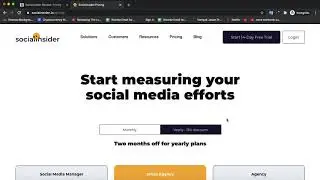 SocialInsider Software Review: Pricing - Features & Alternatives