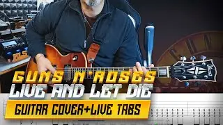 Live and let die | Guns n' Roses | guitar cover with solo + live tabs