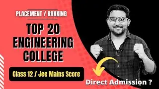 Top Engineering College on Class 12 &  Low Jee Mains Percentile 2024 | Direct Admission College