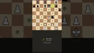 Interference tactic #chess #chesstactics #puzzle #chesspuzzle #tactics