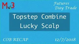 Topstep Trader Combine Futures Mid Market Recap | Profit $65 | 7 Dec 2018
