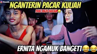 NGANTERIN PACAR KULIAH PAKE BAJU DINAS CEWEK ! REAKSI PACAR 😱