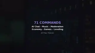 Cipher — Free AI Discord Bot | 71 Commands, $0 Forever