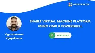 🚀 Enable Virtual Machine Platform (VMP) on Windows 11 Using CMD & PowerShell! 🔥