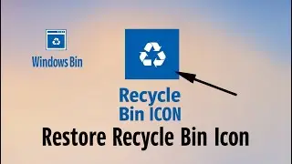 How to Easily Restore a Missing Recycle Bin Icon on PCLaptop