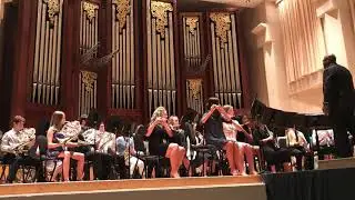 Sway, Norman Gimbel, Baylor band, Violet Snyder, 2019, Mr. Robert Herring, conducting