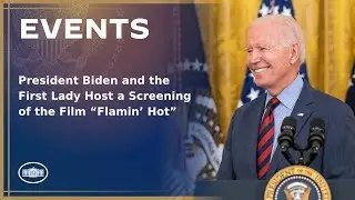 President Biden and the First Lady Host a Screening of the Film “Flamin’ Hot”
