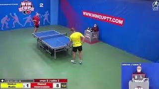 Родин Алексей 1-3 Головешкин Алексей Турнир Восток 4  WIN CUP  23.02.2022. Прямой эфир Зал 2.