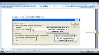 Access and delegation in lotus notes 9