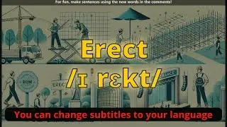 Erect meaning with 5 examples