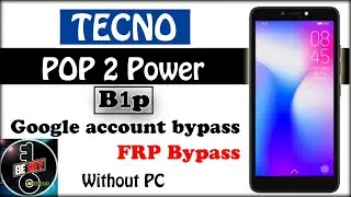 Tecno Pop 2 Power frp bypass || google account bypass || without PC or Talkback || 2020