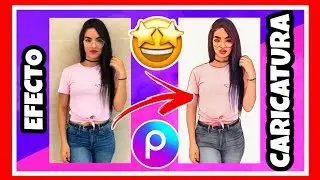 efecto CARICATURA INCREÍBLE en PICSART//TUTORIAL