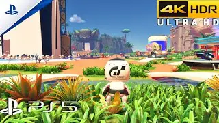 Astro Bot (PS5) 4K 60FPS HDR Gameplay (Free Roam)