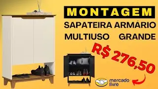 MONTAGEM Sapateira Armário Hall Flow