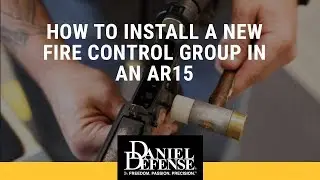How to Install a Fire Control Group in an AR15