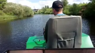 Вездеход Беляшек по воде