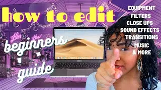 how to edit your videos on iMovie like a PRO - beginners guide tutorial - *class is in session*
