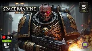 ☠ Warhammer 40k Space Marine 2 ☠ Ультрамарины против тиранид【 Stream № 5】