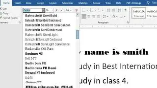 Change Your Fonts! Master Fonts in word! (FAST!) || Change your Font in Word - Beginner's Guide!