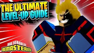 BOKU NO ROBLOX REMASTERED: ULTIMATE LEVEL UP GUIDE [Late game/ Pro player guide!] | ItsBear