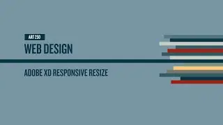 Using Adobe XD's responsive resize feature