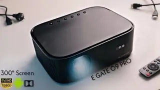 Egate O9 Pro Automatic | 4K Support | AF, 6D Auto Keystone | Android 9, Unboxing & Full Review! ASMR