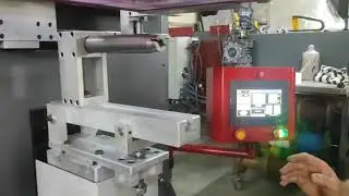 serigrafi baskı makinası (Ocak gaz ayar butonu)