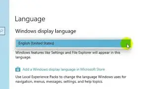 How to Change Display Language in Windows 10 to Hindi