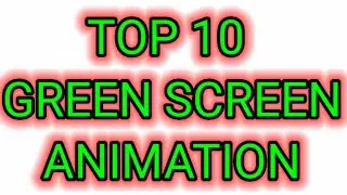 No Copyright, Top 10 Green Screen Like Subscribe Animation Video.