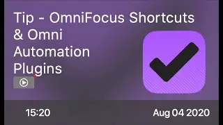 SCOM0966 - Tip - OmniFocus Shortcuts & Omni Automation Plugins - Preview
