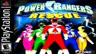 POWER RANGERS LIGHTSPEED RESCUE - PS1 -  FULL GAMEPLAY