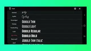How to Add Custom Fonts in Kinemaster 2022|| Kinemaster ma custom fonts kese add kary @SunnyCreation