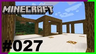 Minecraft #027 Der Grundriss der oberen Etage