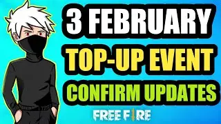 Next Top-Up Event In FreeFire || 3 February Top-Up Event || New Top-Up Event In FreeFire