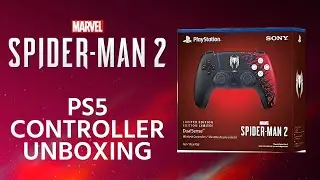 PS5 Spider-Man 2 Dualsense Controller Unboxing