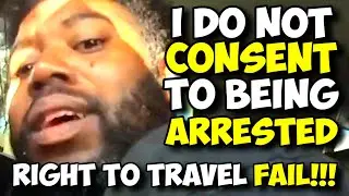 Florida Man Doesn't Think Laws Apply To Him And Doesn't Consent To Being Arrested!!!